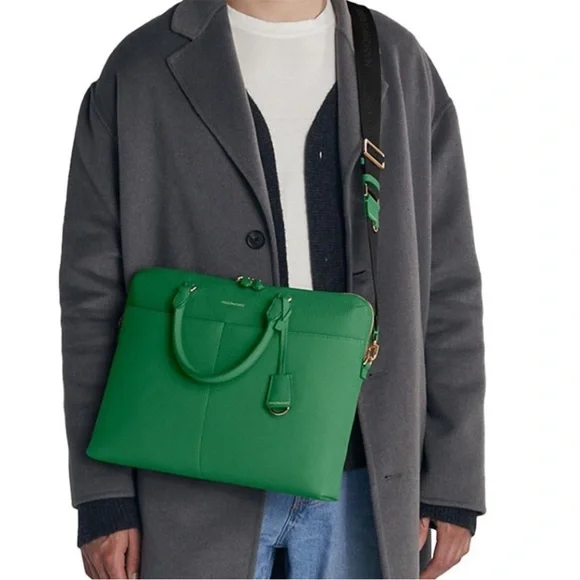 MAISON de SABRÉ Leather Laptop Bag - Picture 2 of 8